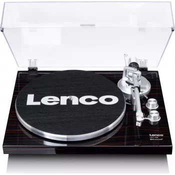 Lenco LBT-188 USB-Plattenspieler mit Riemenantrieb Walnuss (LBT-188 Walnut)