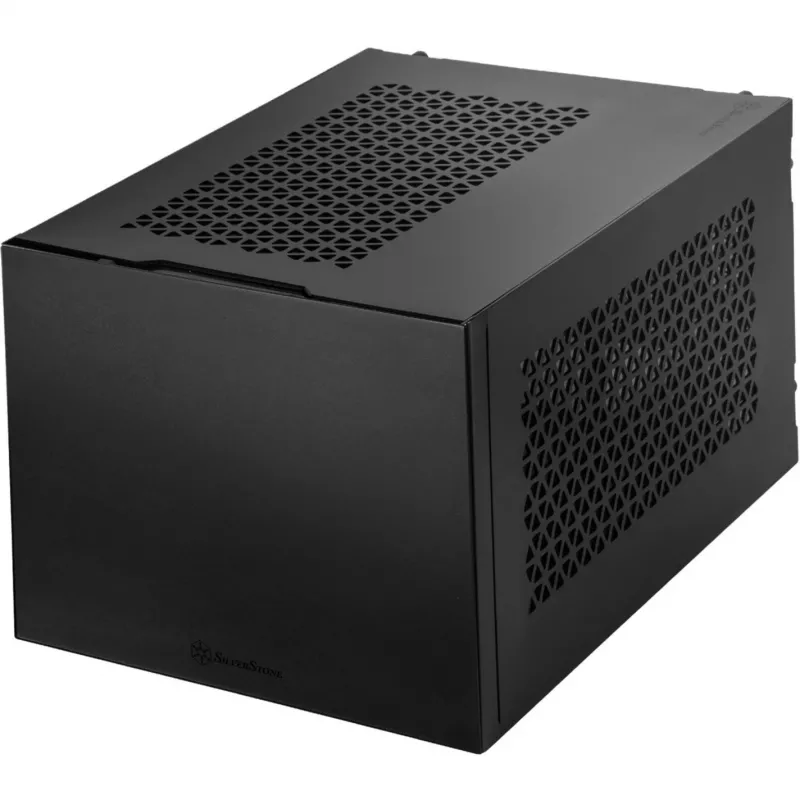 SilverStone SUGO SG15B - Cube - Mini-DTX - kein Netzteil (ATX / PS/2)