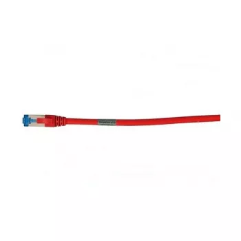 Patchkabel RJ45 – CAT6A 500 MHz – 0,15 m – rot – S-STP(S/FTP) – AWG26 – LSZH – Synergy 21