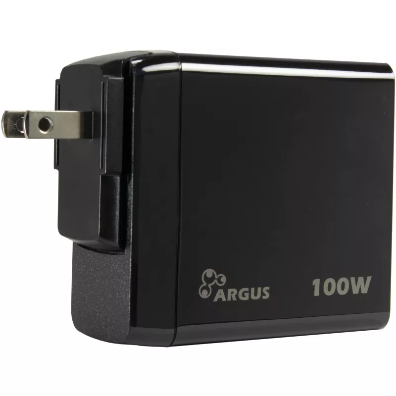 PD-Ladegerät INTER-TECH PD-3100 100W USB-C Schwarz schnelles Netzteil
