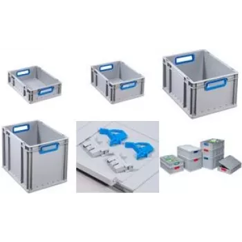 Aufbewahrungsbox allit ProfiPlus 30,0 x 40,0 x 12,0 cm, grau