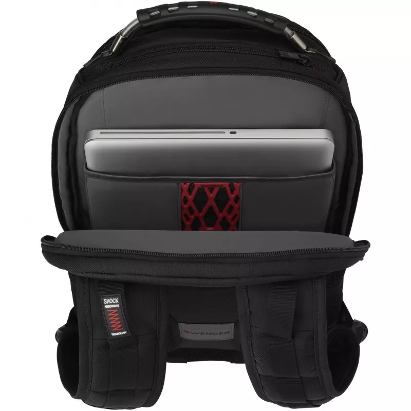Wenger IBEX Deluxe - Notebook-Rucksack - 43,2 cm - 35,60 cm (14) - 40,6 cm (16) - Schwarz (606493)