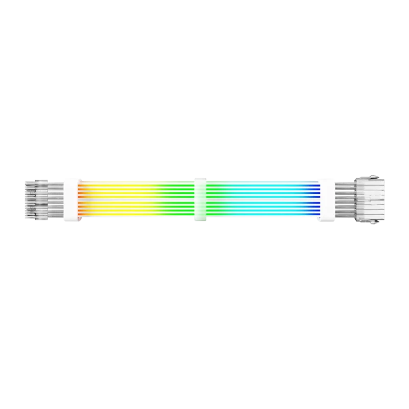 Gamemax | PSU-Verlängerungskabel | VGA/CPU 2x8PIN-B | Weiß