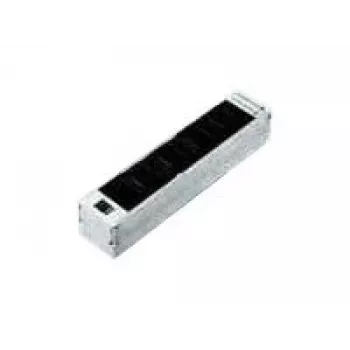 Power Extension Rittal DK 7856.230 4 AC Outlets Indoor Schwarz Grau