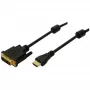 Logilink - Videokabel - HDMI / DVI - 30 AWG - HDMI, 19-polig (M) - DVI-D (M) - 2 m - Doppelte Isolierung - Schwarz (CH0004)