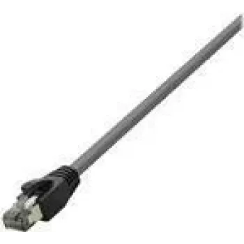 Logilink Premium - Patchkabel - RJ-45 (M) auf RJ-45 (M) - 15 m - SFTP, PiMF - CAT 8.1 - halogenfrei, rund - grau (CQ8102S)