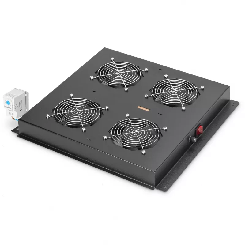 Dachkühleinheit Digitus DN-19 FAN-4-B-N
