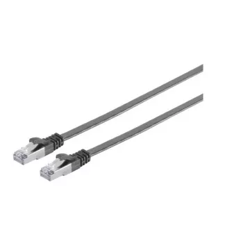 Netzwerkkabel Microconnect V-UTP6A02S-FLAT RJ-45 Cat6a 2m Schwarz