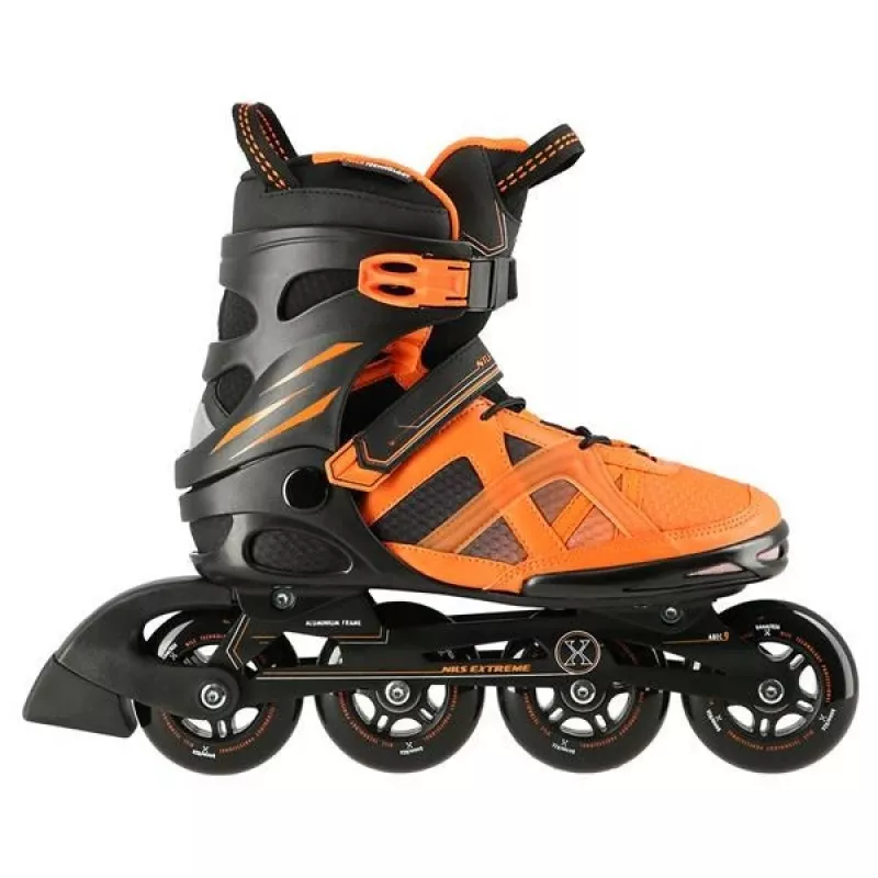 Inline Skates Nils Extreme NA14112 SCHWARZ-ORANGE GR. 38