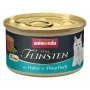 Nassfutter für Katzen animonda Vom Feinsten Huhn & Thunfisch getreidefrei 85 g Dose, ausgewachsene Katzen, Protein 11%, Fett 7%
