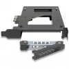 ICY Dock ToughArmor MB111VP-B - mobiles Speicher-Rack - für M.2 / M.3 SSD Mobilrack - 2,5 Zoll (6,4 cm) - NVMe - PCIe 4.0 x4 - Schwarz (MB111VP-B)