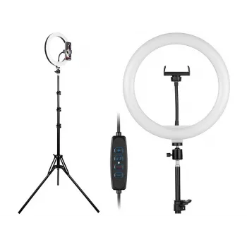 TRACER RING 30cm Ringlicht mit Stativ 210cm