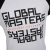 Global Masters T-Shirt GM Text - Weiß (M)