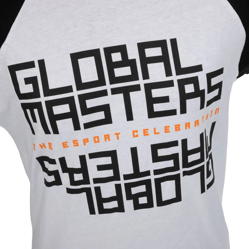 Global Masters T-Shirt GM Text - Weiß (M)
