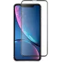 Gehärtetes Glas Displayschutz Devia Real Series für iPhone XR 6,1 Zoll 3D-gebogen explosionssicher (schwarz)