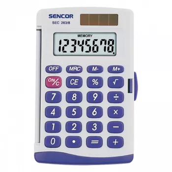 Taschenrechner Sencor SEC 263/8 Pocket Grau