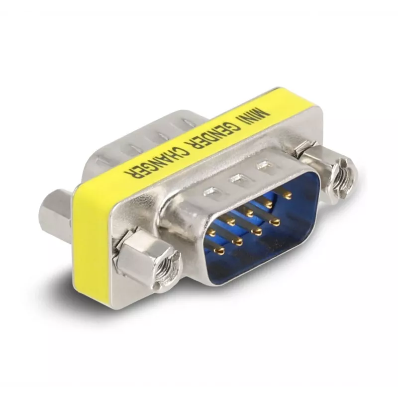 D-Sub 9-pol Adapter Stecker auf Stecker DeLOCK 66464