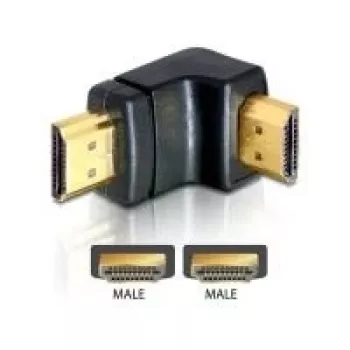 HDMI Adapter Male 90° Down DeLOCK 65073