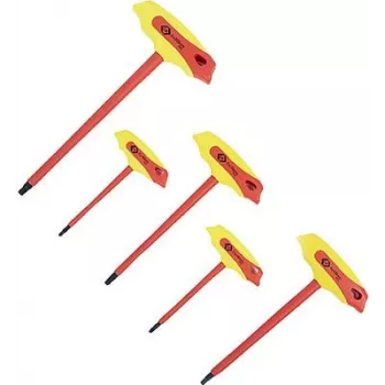 Schraubendreher-Set c.k tools T4422 — 5-teilig, Sechskantgriff, sortierte Größen