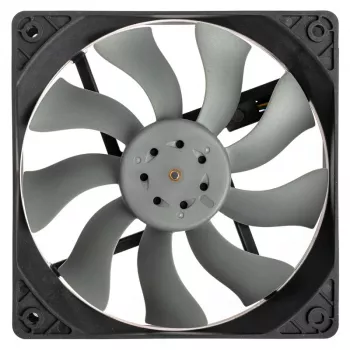 Lüfter Akasa OTTO SF12 Computergehäuselüfter 12 cm Schwarz Grau