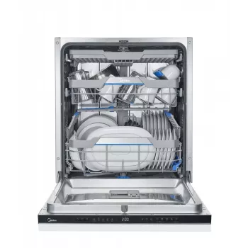 Midea MDWEB1403MB-WI Einbau-Geschirrspüler, 60 cm, 14 Maßgedecke, 44 dB, WLAN, Energieklasse C