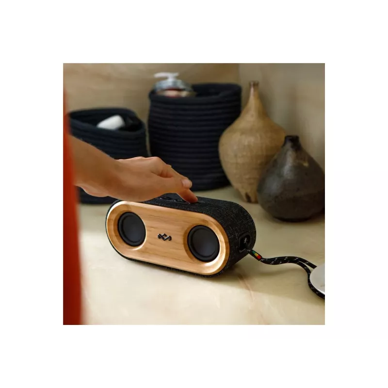 The House Of Marley EM-JA021-SB tragbarer/Party-Lautsprecher Stereo-Tragbarer Lautsprecher Schwarz, Gelb 20 W