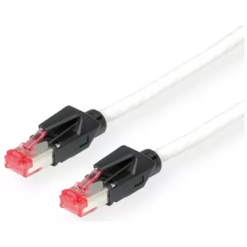 Draka - Patchkabel - RJ-45 (M) auf RJ-45 (M) - 7 m - SFTP, PiMF - CAT 6e - halogenfrei - Grau (21.05.2070)