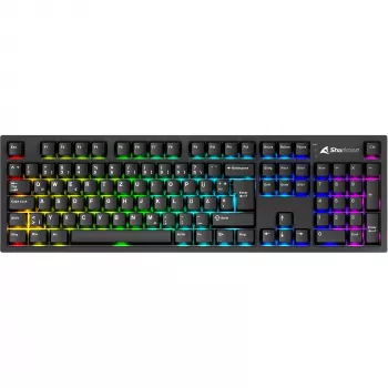 Mechanische Tastatur Sharkoon OfficePal KB70W — lineare Schalter, Tenkeyless-Layout