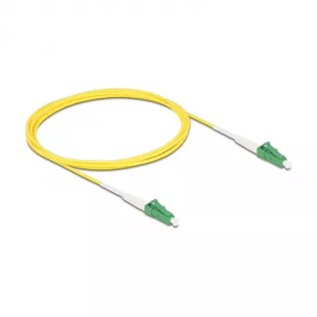 DeLOCK 83222 InfiniBand Glasfaserkabel 2m LC LC/APC Gelb