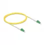 DeLOCK 83222 InfiniBand Glasfaserkabel 2m LC LC/APC Gelb