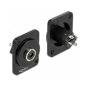 D-Type-Modul 3,5 mm 3-polige Stereobuchse zum Einlöten DELOCK 86789
