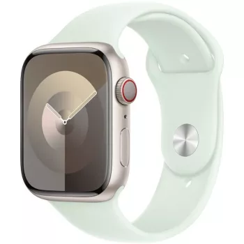 Apple Armband 45 mm Soft Mint Sport Armband S/M – Komfortabel, leicht, langlebig