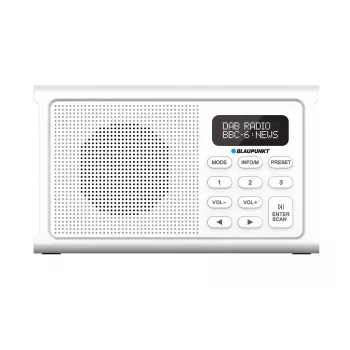 Blaupunkt DR3WH Tragbares Radio Weiß