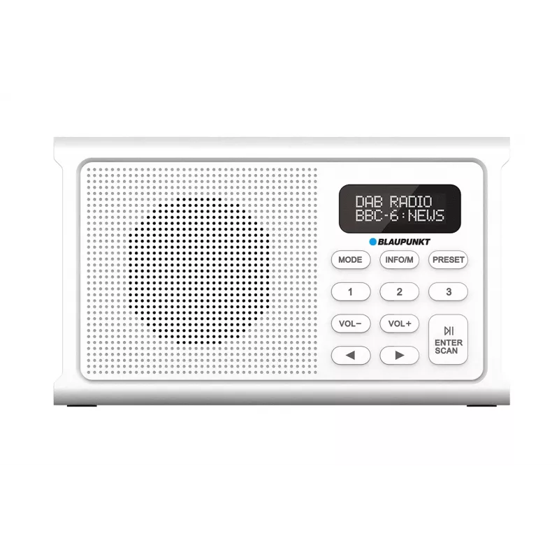 Blaupunkt DR3WH Tragbares Radio Weiß