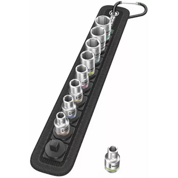 Steckschlüsselsatz Wera Belt B 4 3/8 Zoll Metrisch