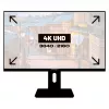 JAPANNEXT 4K UHD Monitor 60,45cm (23,8) 3840x2160 Pixel,IPS Panel, 8 ms, 60 Hz, AMD FreeSync, HDMI, DisplayPort (JN-IPS2380UHDR-C65W-HSP)
