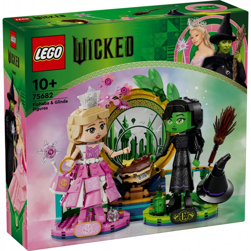LEGO Wicked Figuren Elphaba und Glinda 75682 – Sammler-Minifiguren-Set