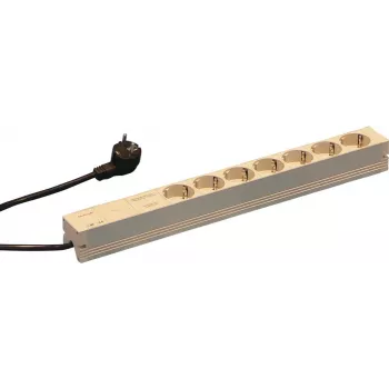 Schroff 60110-214 Stromverteilereinheit (PDU) 7 AC-Ausgänge 1U Grau (60110214)