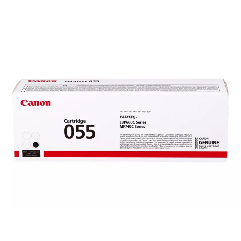 Canon 055 Tonerkartusche 1 Stück Original Schwarz