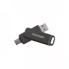 Flashdrive PATRIOT Rage R550 1TB 100 MB/S USB A+C Swivel Design (PE1TR550DSAD) Schwarz