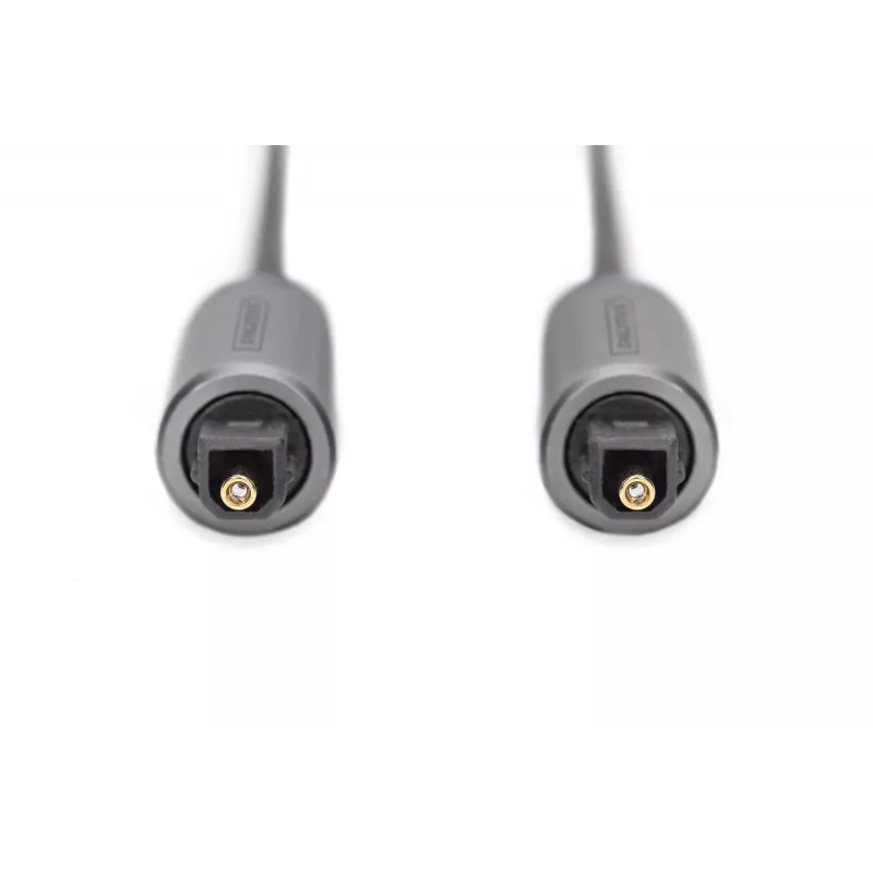 Digitus Toslink-Verbindungskabel 3 m Stecker auf Stecker vergoldet