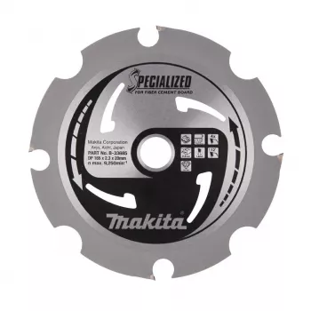 MAKITA KREISSÄGEBLATT 165x20x4Z SPEZIALISIERT FÜR FASERZEMENTPLATTEN