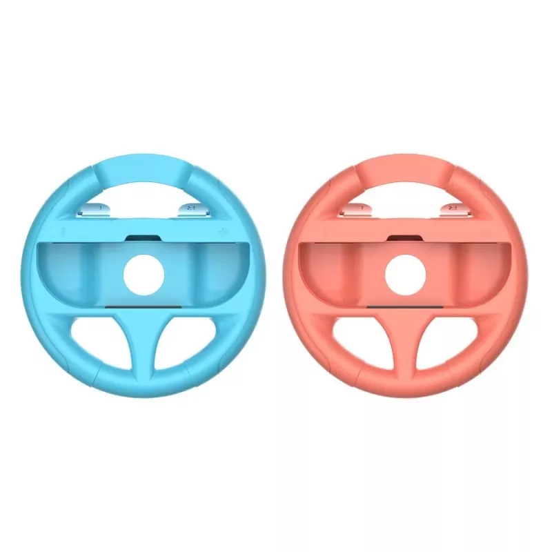 Wheel mod Subsonic 2er-Pack Lenkräder für Switch & Switch 2 Rot Türkis