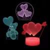 Manta SNL115RGB RGB 3D Herz dekorative LED-Lampenset