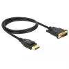 Video-Kabel-Adapter DeLOCK 85312 1m DisplayPort auf DVI-D Schwarz