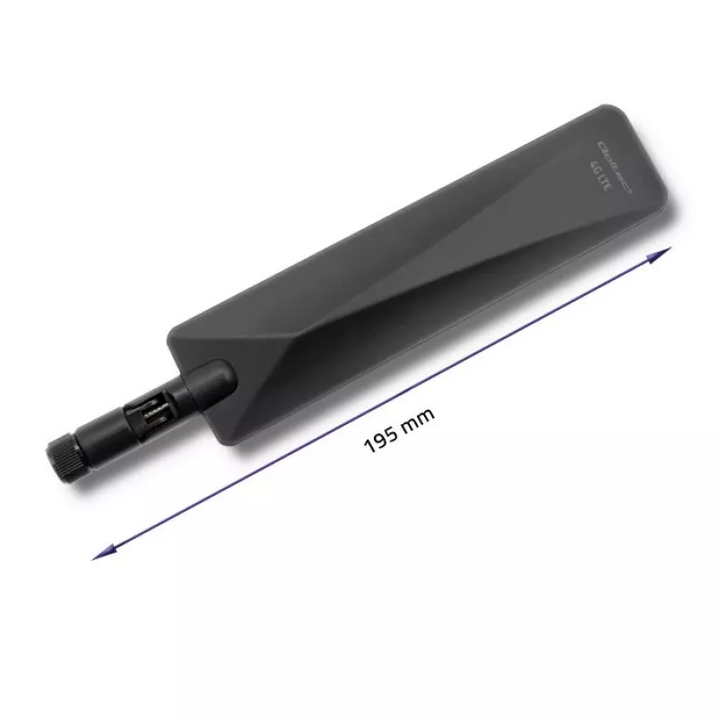 Qoltec 57018 4G LTE Antenne omnidirektional | 7dBi | Innenbereich