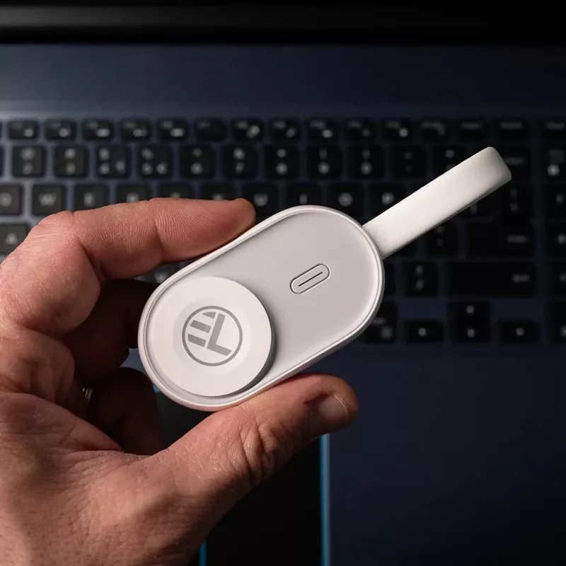 Kabelloses Powerbank-Ladegerät Tellur TLL151441 1200 mAh für Apple Watch – tragbares kabelloses Ladegerät