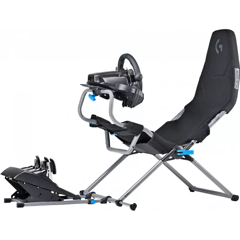 Playseat Challenge X - Logitech G Edition Konsolen-Gaming-Stuhl Schwarz, Grau