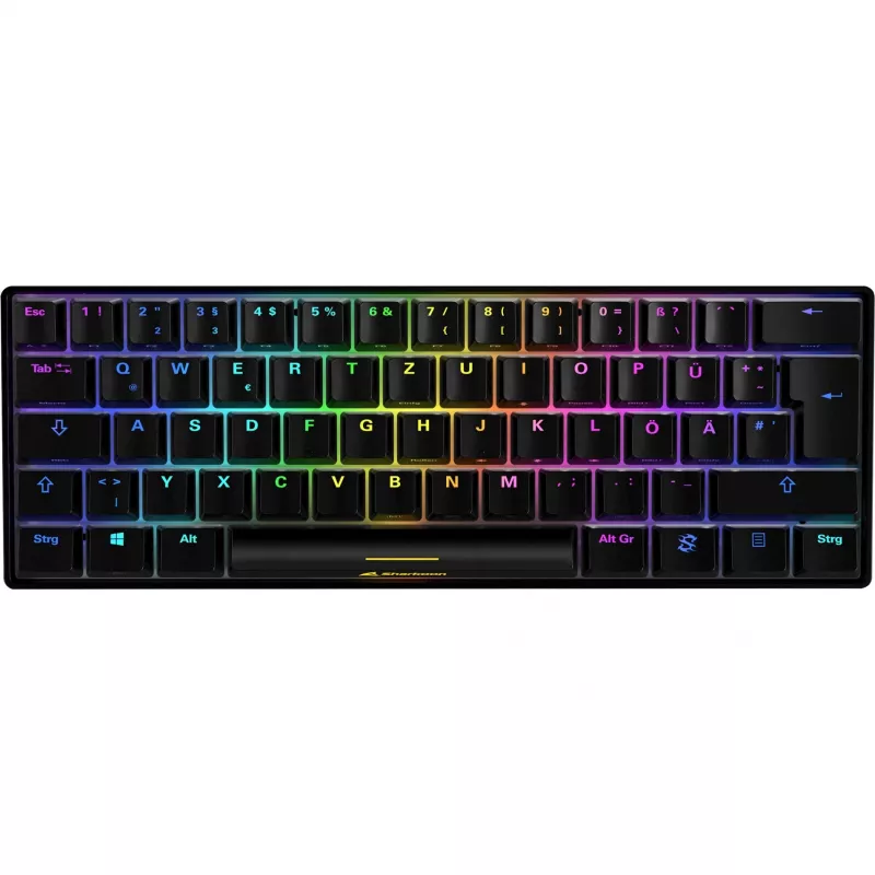 SKILLER SGK50 S4, Gaming-Tastatur schwarz, DE-Layout, Kailh Red
