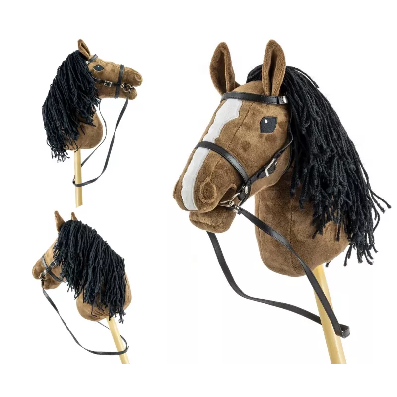 Steckenpferd Hobby Horse Dunkelbraun